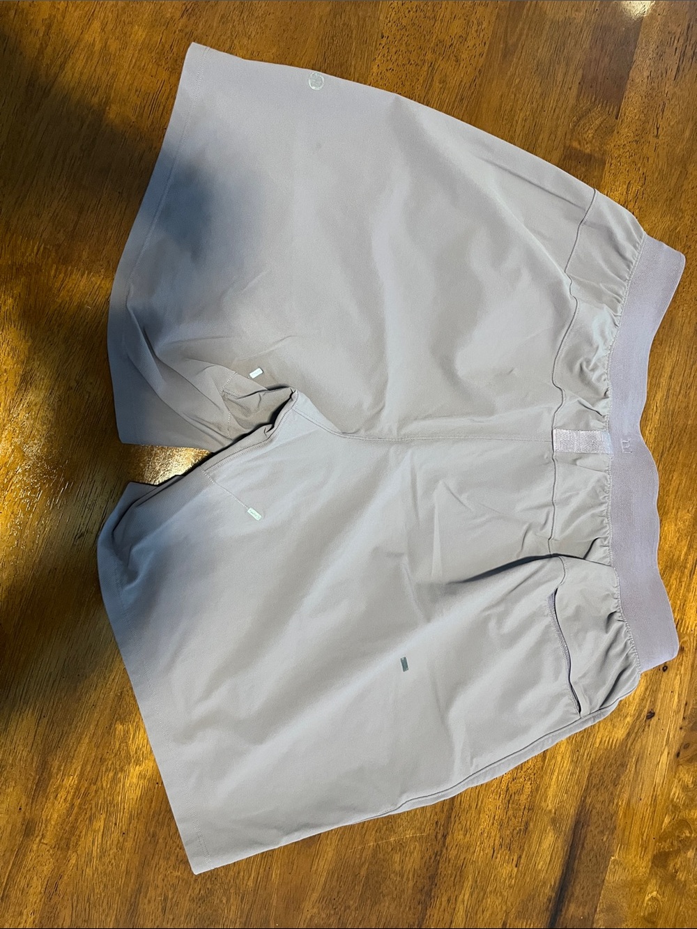 Lululemon LTT 5in short with no liner . The color is lavender xl - Picture 2 of 3